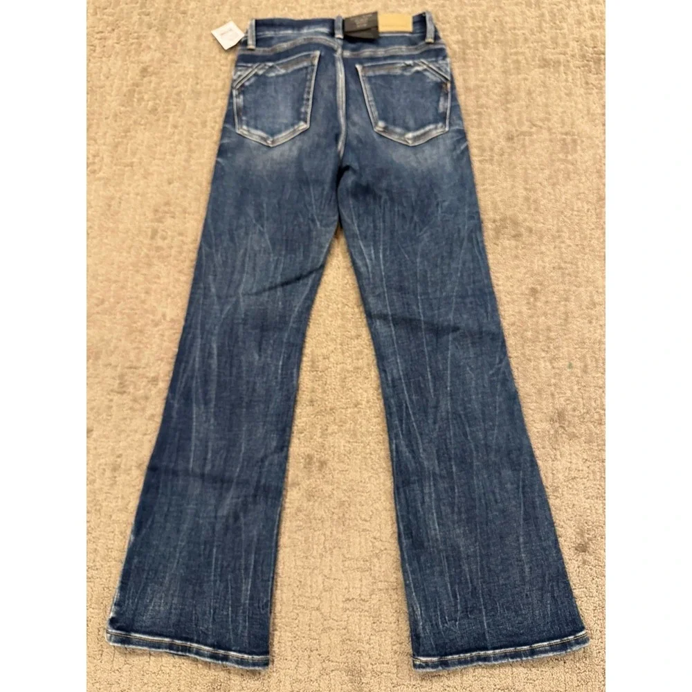 Buckle Black Fit No. 53 Mid rise Bootcut 25x30 In Dark Denim Wash NWT (I1)